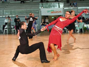 Fotos von den Latein-und 10-Tanz-Schweizermeisterschaften 2002